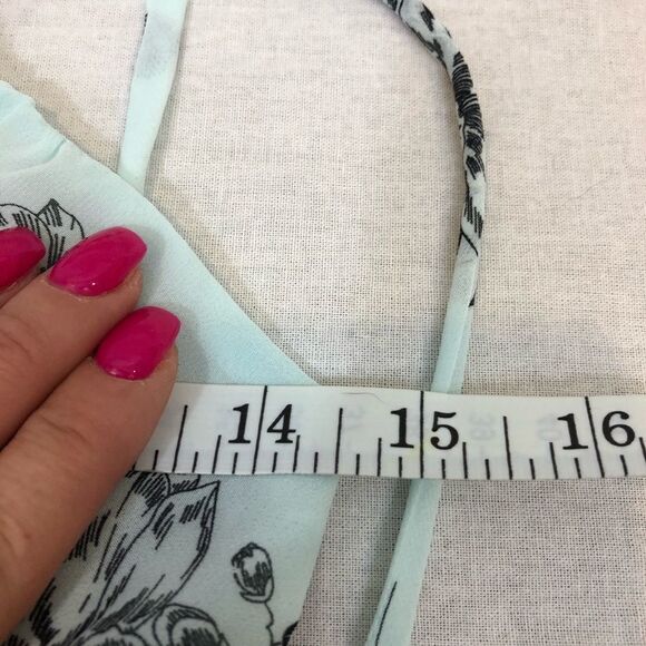 Apt 9 Tiffany Blue and Black Sexy Nightgown Small - Picture 9 of 11